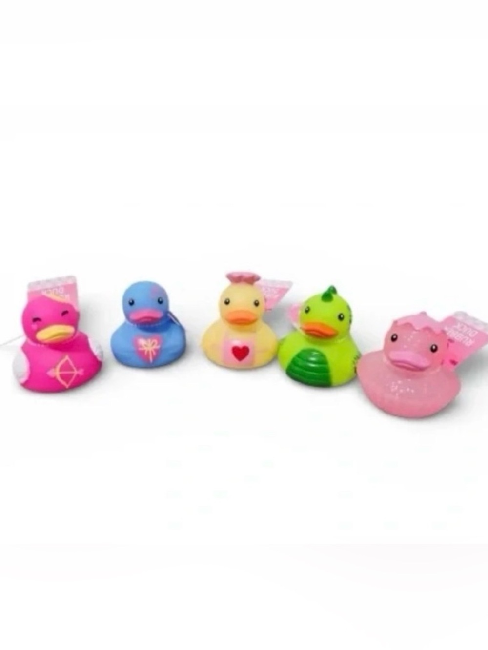 NEW!! Bullseye Playground Valentine’s Day Rubber Duck Set (Includes 5 Ducks)-NWT